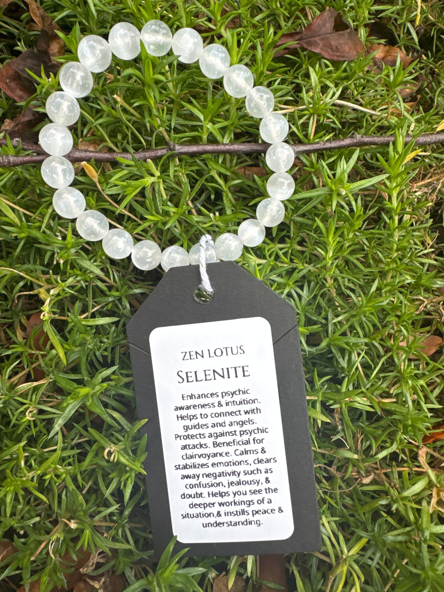 Selenite Natural Stone Bracelet