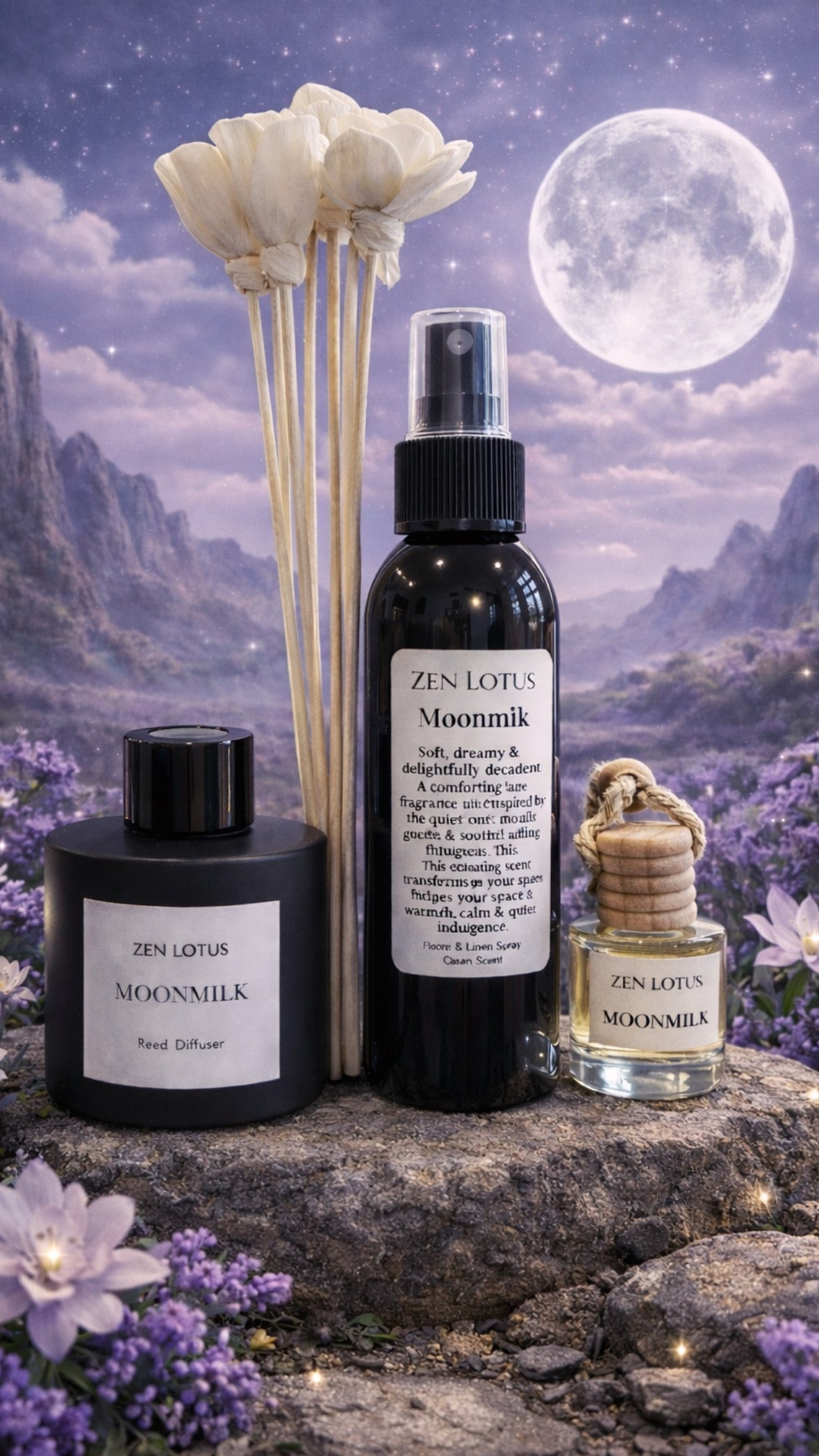 Moonmilk Fragrance Collection
