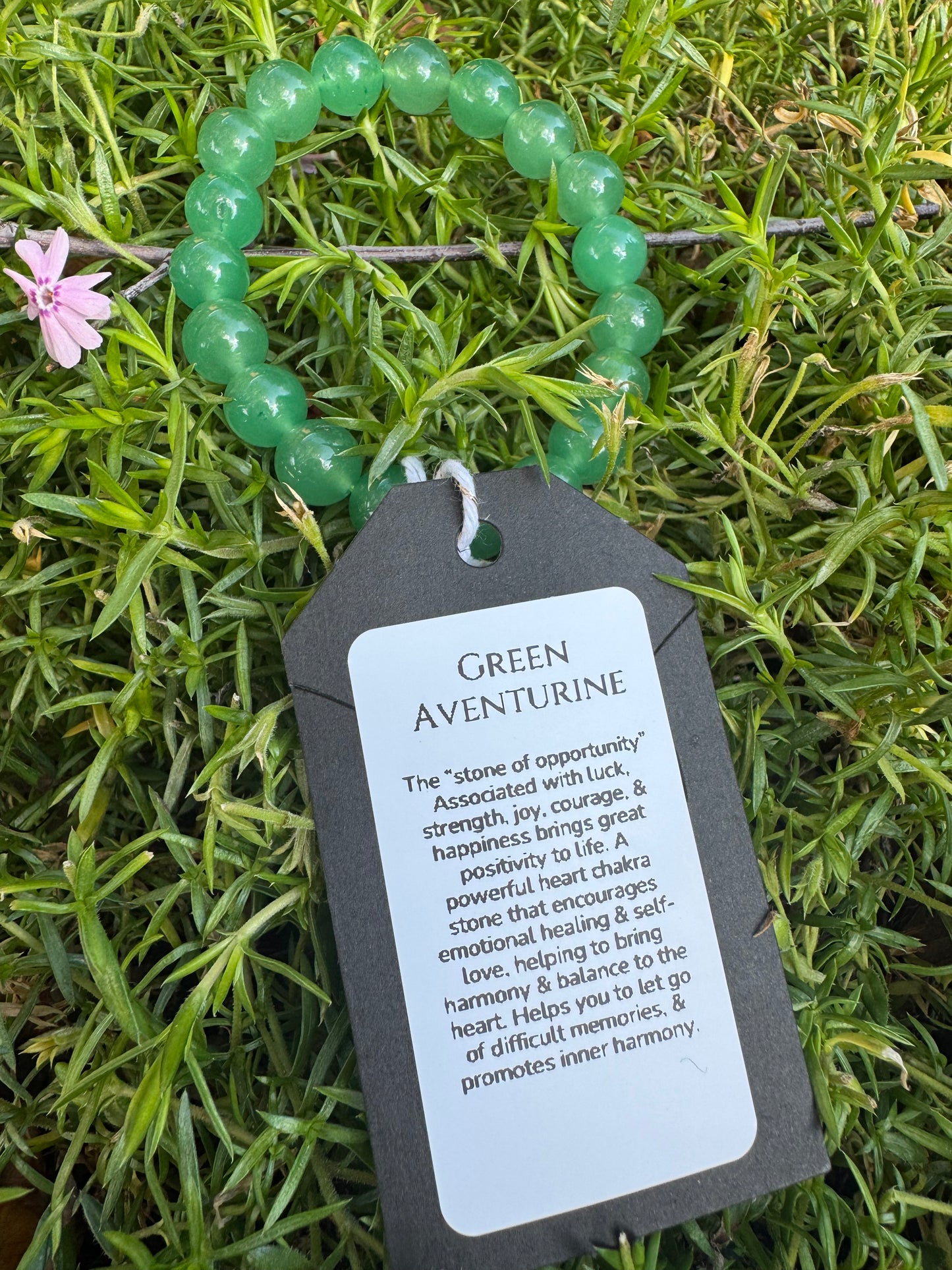 Green Aventurine Premium Natural Stone Bracelet (10mm stone bead)