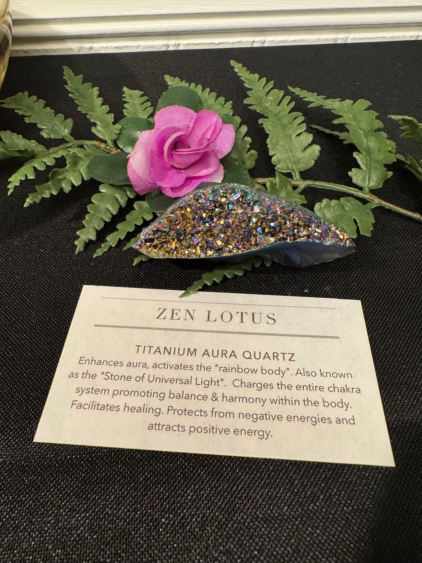 Titanium Aura Quartz