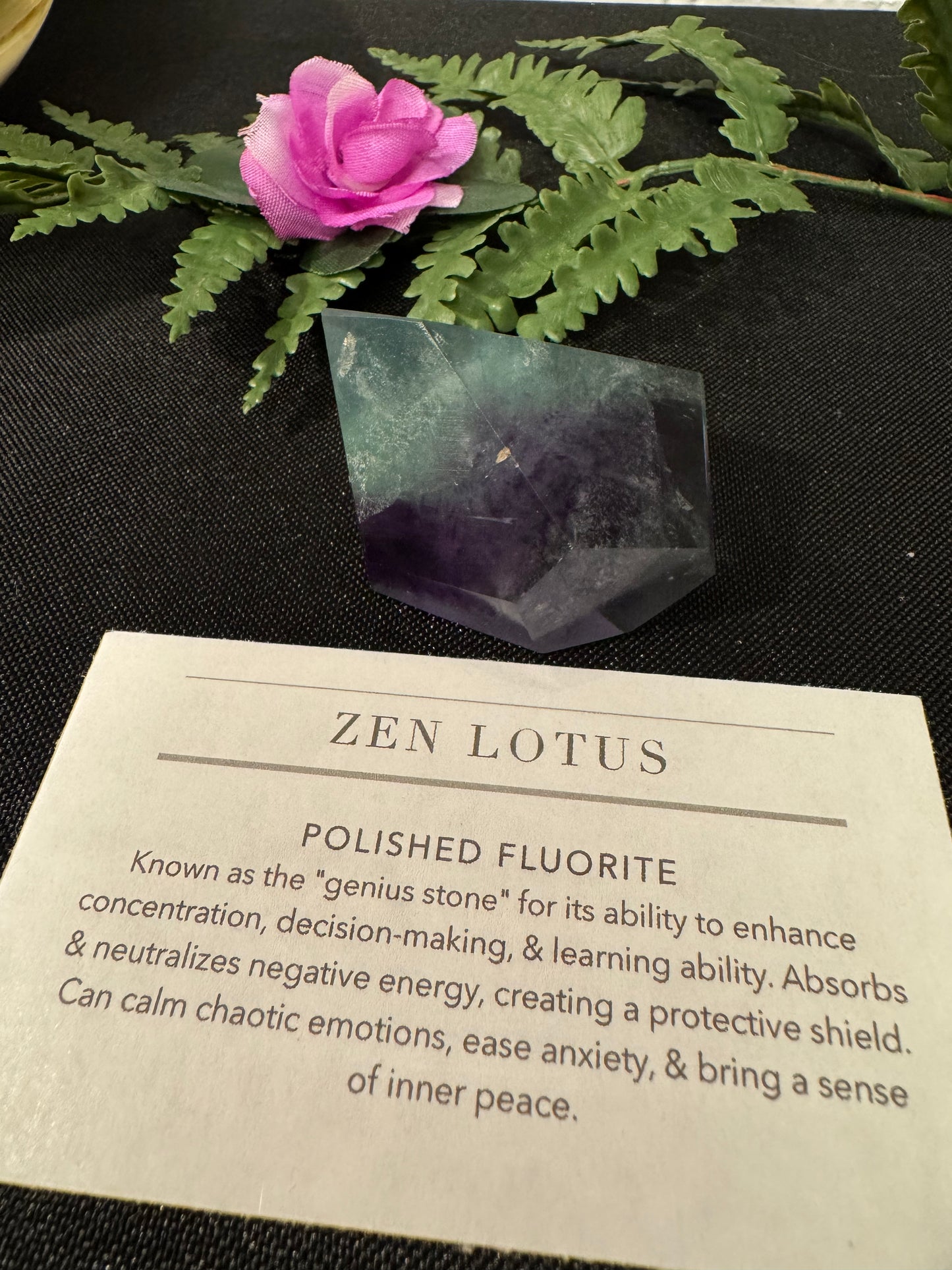 Polished Fluorite