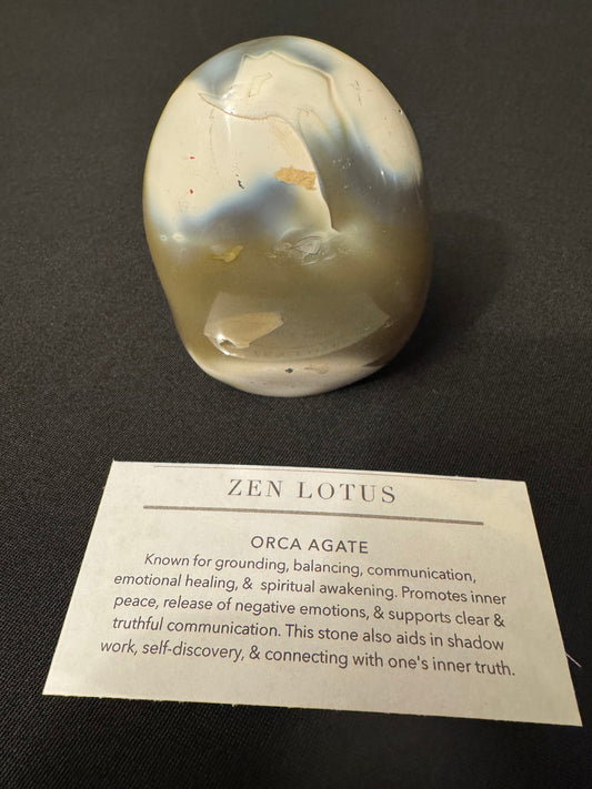 Orca Agate Freeform