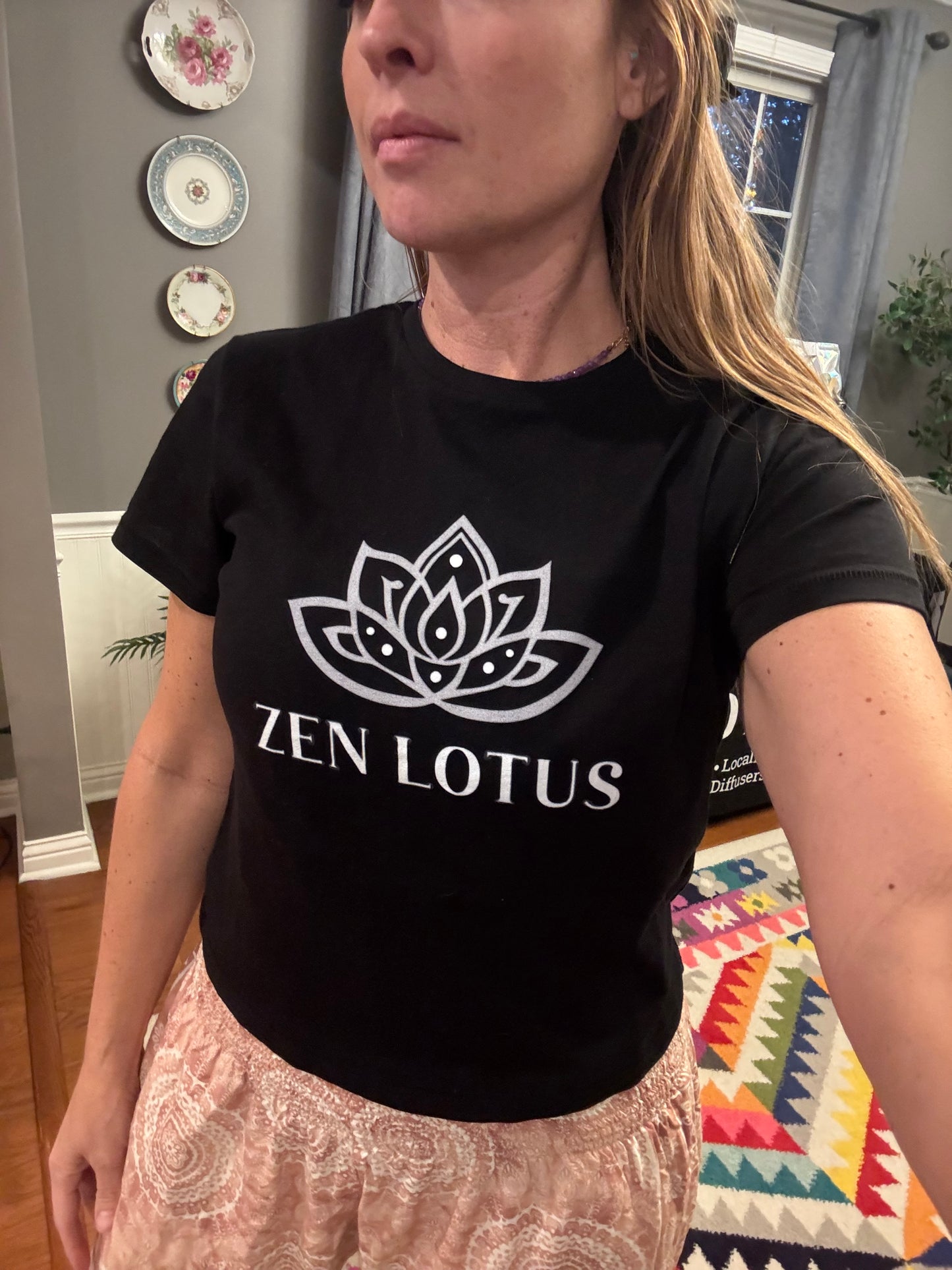 Zen Lotus Ladies Tee