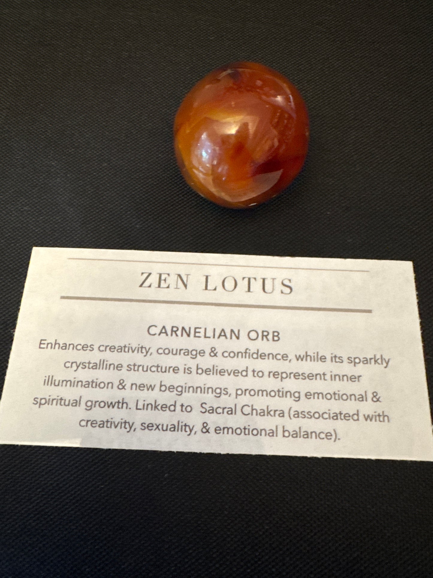 Carnelian Orb