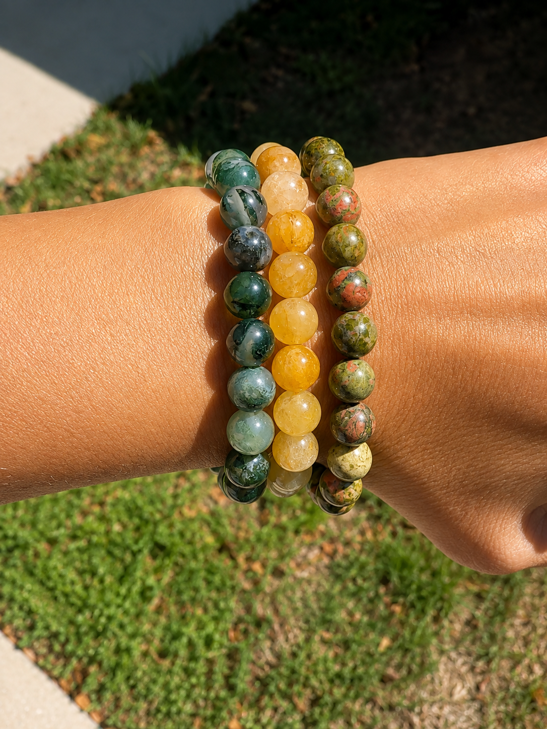 Bloom • Curated Crystal Bracelet Stack