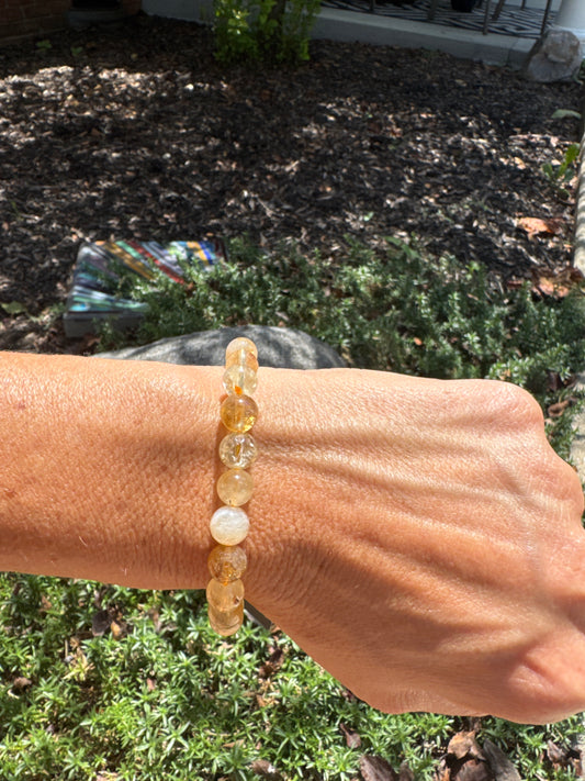 Citrine Natural Stone Bracelet