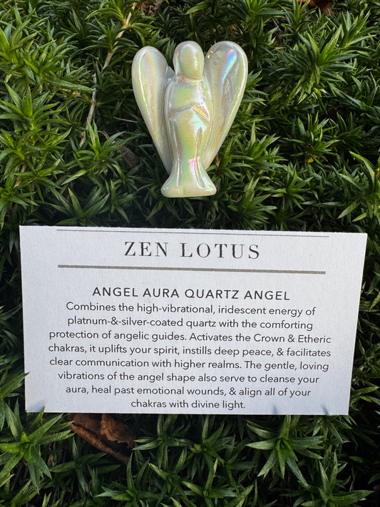 Angel Aura Quartz Angel Crystal Car Vent Clip