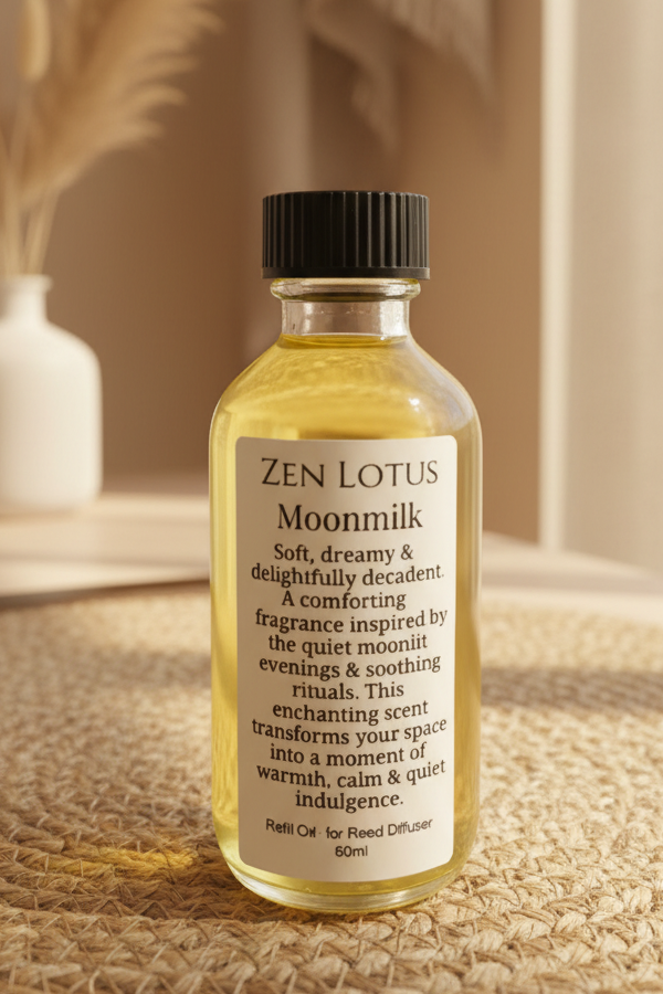 Moonmilk Oil Refill- for Reed Diffuser