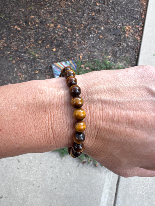 Natural Tiger Eye Stone Bracelet