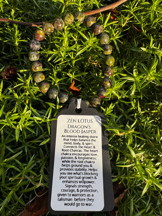 Dragon's Blood Natural Stone Bracelet