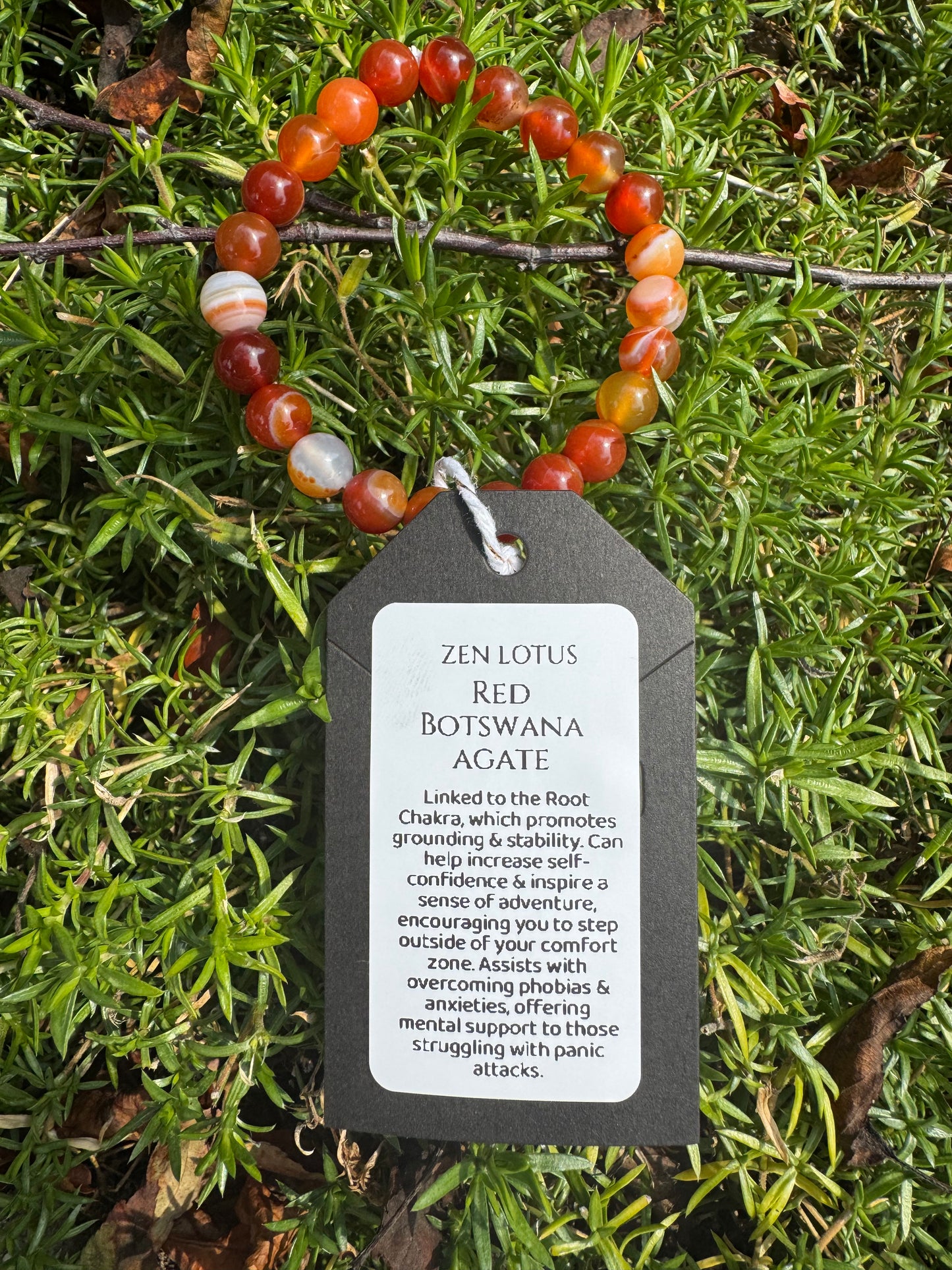 Red Botswana Agate
