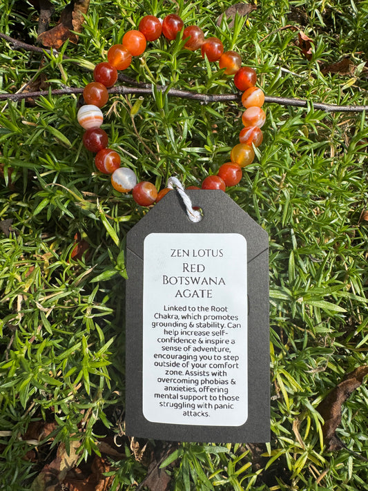Red Botswana Agate